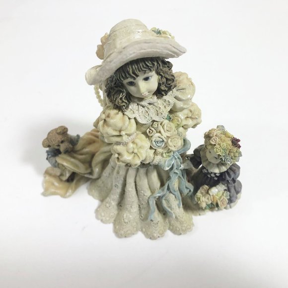 Boyd's Bears Yesterday's Child Dollstone Collection Wedding Figerine Series No3 - Picture 10 of 11